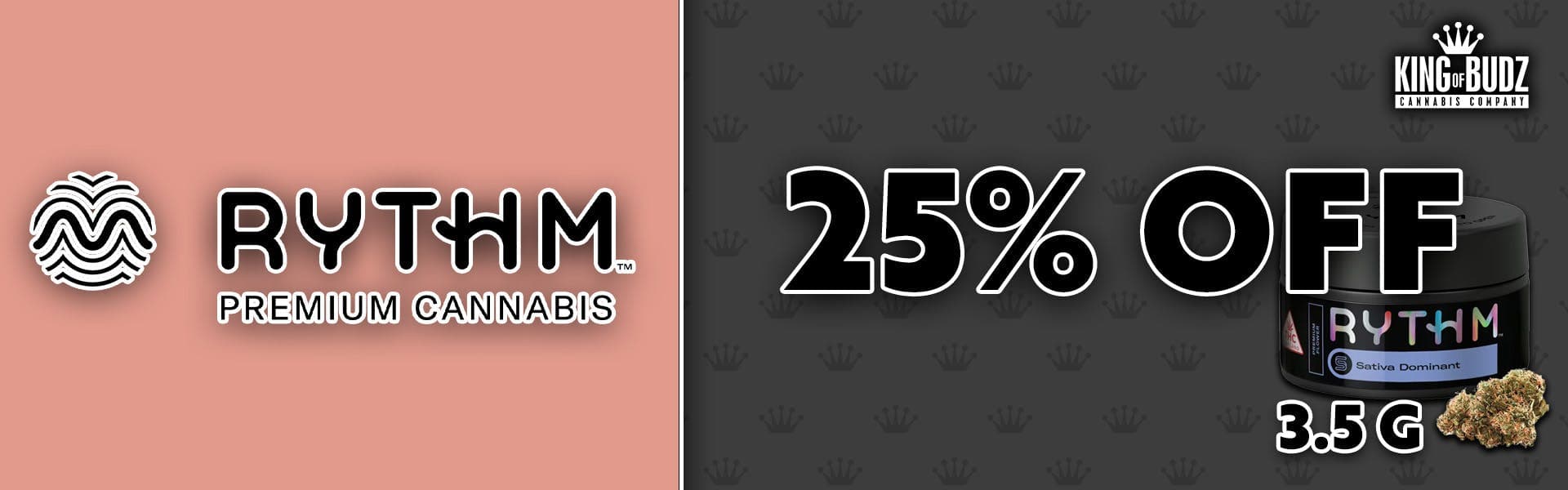 Rythm Flower 3.5g 25 Percent off