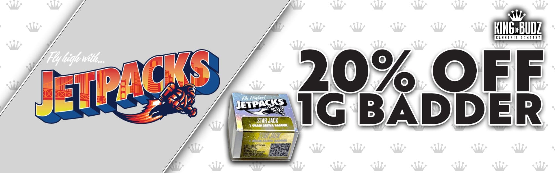 Jetpacks - 1g Badder - 20 Percent OFF