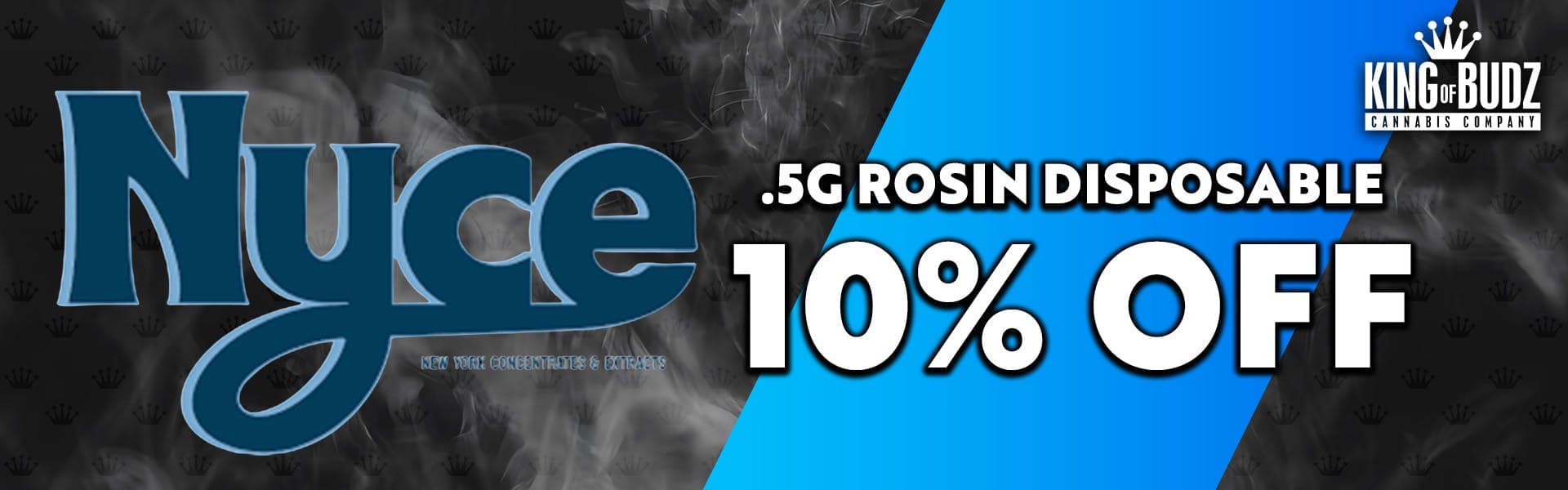 Nyce - .5g Live Rosin Disposable - 20 Percent OFF
