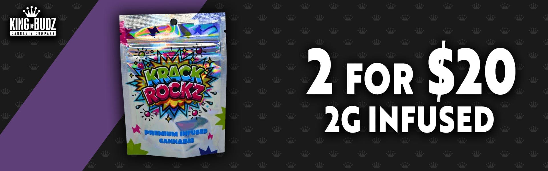 Krack Rockz 2g 2/$20