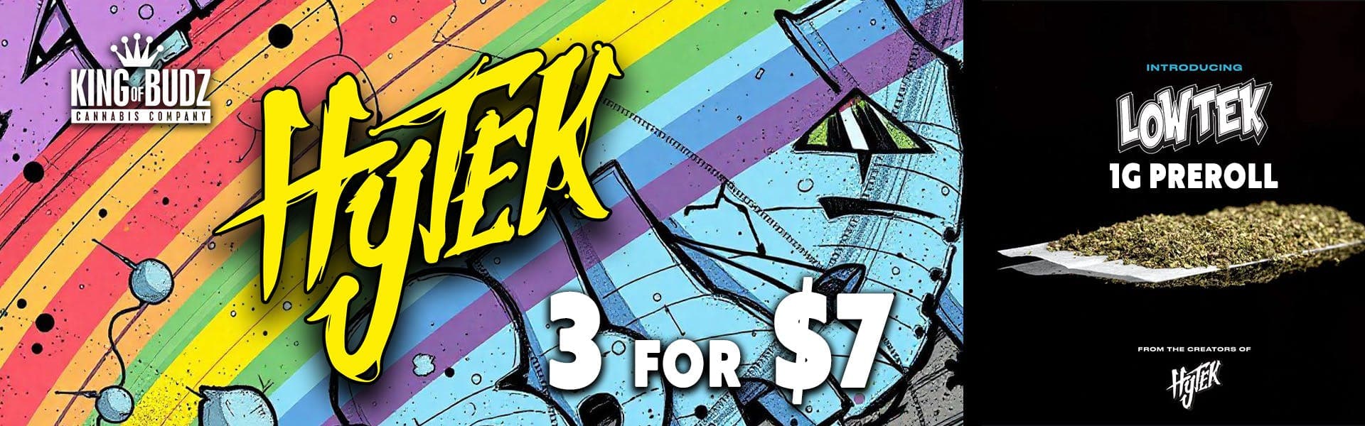 Lowtek 1g PreRoll 3/$7